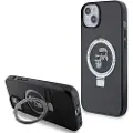 Karl Lagerfeld Klhmp14shmrskck Iphone 14.15.13 6.1 Ring Stand Karl&choupettte Telefonetui