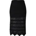 Urban Classics Crochet Midinederdel