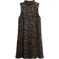 Superdry Sequin A Line ærmeløs Kort Kjole