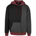 Urban Classics Oversized Color Block Hættetrøje