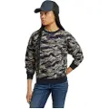 G-Star G-Startil kvinder. D25169-D865-G984 Sweatshirt Lace AOP Loose navy (S), Casual, Økologisk bomuld, Bæredygtig, Blå