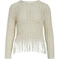Vila Frynser Strikket Top