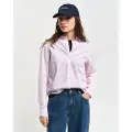 Gant Ganttil kvinder. 4300348 Regular Fit-skjorte i pink poplin (42), Casual, Bomuld, Lange ærmer