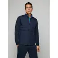 Hackett Hs Quilt Hybrid Sweatshirt Med Lynlås