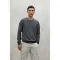 Ecoalf ECOALFtil mænd. MCMGAKNBAYON0666W24-339 Bayona-trøje grå (XL), Casual, Bæredygtig, Genbrugsuld