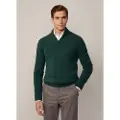 Hackett Lambswool Halv Lynlås Sweater