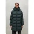 Ecoalf ECOALFtil kvinder. MCWGAJKMANLI0987W24-506 Manlie Coat grøn (XS), Casual, Genanvendt polister, Bæredygtig