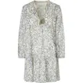 Pepe Jeans Pepe Jeanstil kvinder. PL953563 Maisie-kjole hvid ecru (M), Casual, Bomuld