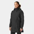 Helly Hansen Aden Long, regnfrakke, dame, sort