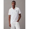 Calvin Klein Stretch Pique Slim Button Kortærmet Polo