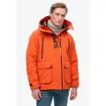 Superdry Superdrytil mænd. M5011922A Ultimate Emb Windbreaker-jakke orange (L), Casual, Genanvendt polister, Bæredygtig