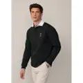 Hackett Heritage Harry Rugby Polo Med Lange ærmer