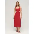 Superdry Cutout ærmeløs Midikjole