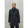 Ecoalf ECOALFtil kvinder. MCWGAJKHOKAI0042W24-319 Hokai Jakke Sort (S), Casual, Genanvendt polister, Bæredygtig