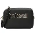 Just cavalli Just Cavallitil kvinder. 77RA4BB8_ZS766 B Metal Lettering taske sort (OSFA), Casual, Polyester