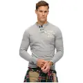 Superdry Vintage Athletic Grandad T-shirt Med Lange ærmer