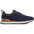 Hackett London Hackett Londontil mænd. HMS21414 Chad Active træningssko i læder navy (41), Fast, Blonder, Casual, Blå