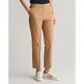 Gant Ganttil kvinder. 4150237 Slim Fit Cigaretbukser brun (42), Casual, Bomuld