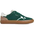 Pepe Jeans Pepe Jeanstil mænd. PMS31058 Travis Free grønne træningssko i læder (43), Fast, Blonder, Casual