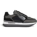 Pepe Jeans Pepe Jeanstil kvinder. PLS60024 Rusper Stars lædersko sort (37), Fast, Ruskind, Blonder, Casual