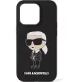 Karl Lagerfeld Klhcp14lsnikbck Iphone 14 Pro 6.1 Silicone Ikonik Telefonetui