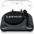 Lenco LS-40 Turntable with Built-In Speakers Black - Nearly New