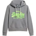 Superdry Neon Vl Embroidered Graphic Hættetrøje