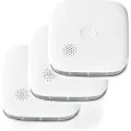 Nedis Smartlife Smartlife Wi-fi Røgalarm Batteridrevet 10 års Sensor En14604 85db 3 Enheder