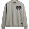 Superdry Superdrytil mænd. M2013834A Vintage Athletic Crew Sweatshirt grå (XL), Casual, Bomuld
