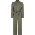 Pepe Jeans Pepe Jeanstil kvinder. PL230471 Grøn Belize-abe (L), Casual, Lange ærmer, Lyocell