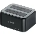 ORICO docking station for 2.5" / 3.5" HDD / SSD 10Gbps USB-A to USB-B with cloning function (black)