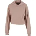 Urban Classics Oversized Cropped Light Terry Hættetrøje