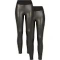 Urban Classics Faux Leather High Waist Leggings 2 Enheder