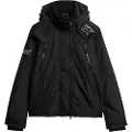 Superdry Superdrytil mænd. M5011839A Mountain SD windbreaker jakke sort (XL), Casual, Sport, Udendørs, Polyester, Lange ærmer