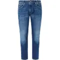 Pepe Jeans Pepe Jeanstil mænd. PM207391HT5 Blå tapered jeans (31/34), Casual, Bomuld, Denim, Bæredygtig