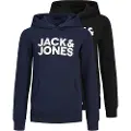Jack & Jones Corp Logo Hættetrøje 2 Enheder