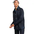 G-Star G-Startil kvinder. D25291-D721-G789 Boyfriend-overshirt marineblå (XXS), Casual, Lange ærmer, Genanvendt polister, Bæredygtig