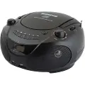 Teknikproffset Boombox Cd/radio/mp3/usb Black
