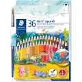Staedtler Noris Akvarel Farveblyanter 36, 100% PEFC