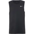 Nike Dri-FIT Hyverse-fitnesstanktop uden ærmer til mænd - sort