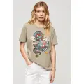 Superdry Tokyo Vl Relaxed T-shirt Med Korte ærmer