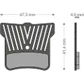 Brenta Ciclo Light Tech Xtr/quadien Shimano/trp/tektro Skivebremseklodser