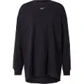 Nike Oversized, langærmet Nike Sportswear Essential-T-shirt til kvinder - sort