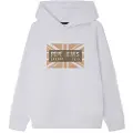 Pepe Jeans Pepe Jeanstil drenge. PB581604 Sweatshirt Barney hvid (10Años= 140cm), Casual, Bomuld, Lange ærmer, Bæredygtig, børnetøj
