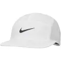Nike Ustruktureret Nike Dri-FIT Fly-Swoosh-kasket - hvid