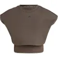 Adidas Power Boxy French Terry 3 Stripes 3/4 ærmet T-shirt