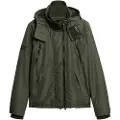Superdry Superdrytil mænd. M5011868A Mountain Sd Windcheater Windcheater-jakke grøn (S), Casual, Polyester