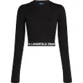 Karl Lagerfeld A1w17042 Langærmet Top