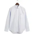 Gant Ganttil mænd. 3000120 Regular Fit Vichy ternet poplinskjorte (3XL), Casual, Bomuld, Lange ærmer
