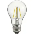 Globen Lighting - Pære E27 LED 3-trins dæmpbar Normal klar 0,4-7 W - Transparent - Lyskilder & pærer - - Homeroom